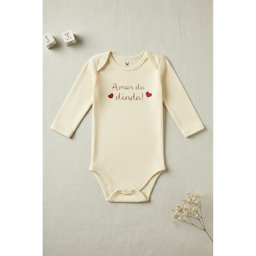 Body Infantil Suede Premium Para Anunciar A Gravidez 3564