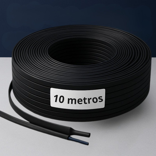 Espaguete Termo Retrátil 3mm 10 Metros isolante elétrico com retração 2:1 Proteção De Emendas Preto