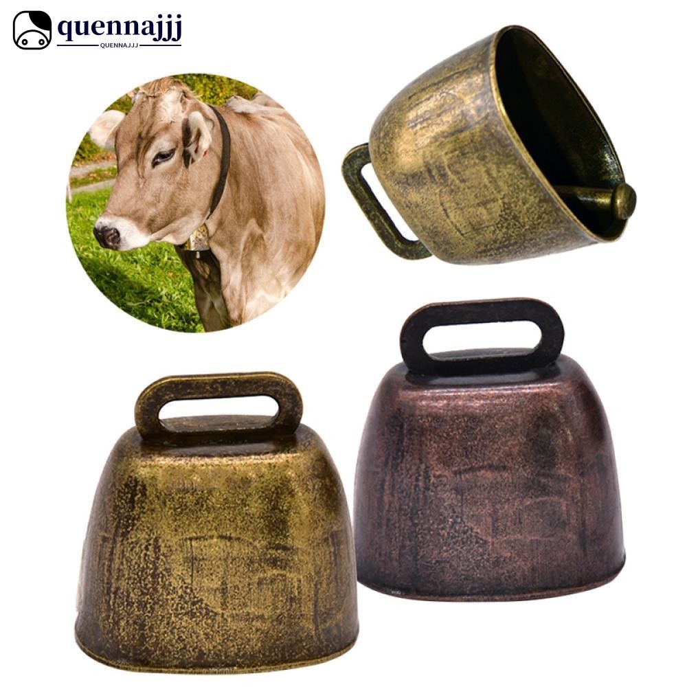 QUENNA Fazenda Vaca Pastando Sino Ovelha Cavalo Cabra Anti Perdido Metal Roubo Mais Alto F3N4