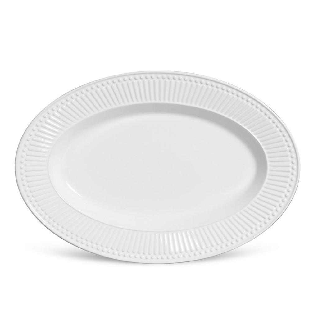 Travessas Roma Grande Branco 43,5x30cm