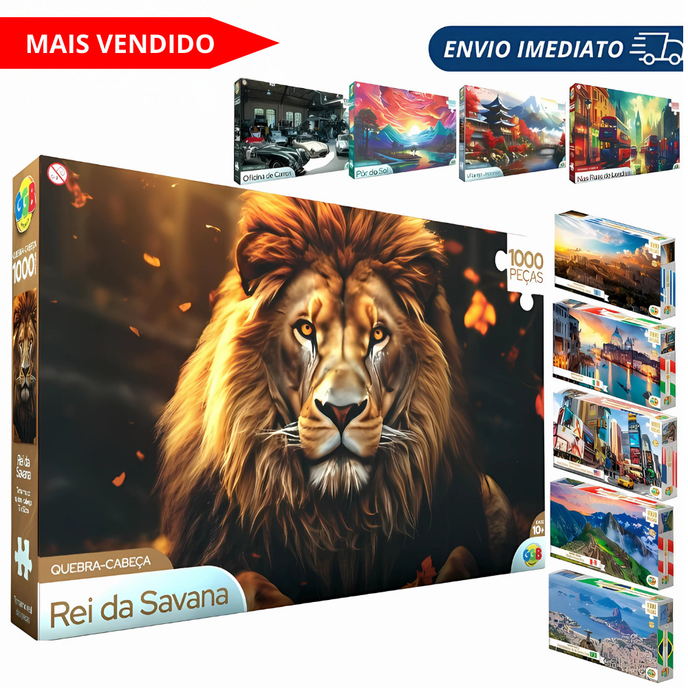 Quebra Cabeça 1000: Onde Comprar | BuscaProdutos