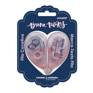 Kit corretivo em fita e 1 marca texto fita 5mmX5m Bruna Tavares Leonora em Oferta na Shopee