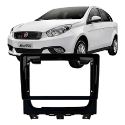 Moldura Multimidia 9 Polegadas Fiat Siena 2013 A 2019