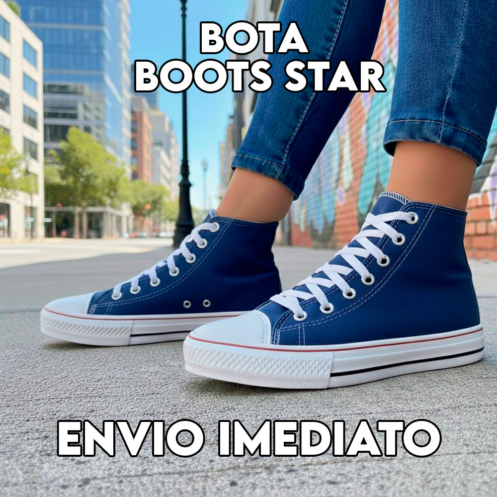 Tênis Botinha clássica número 28 ao 39 Unissex Masculina Feminina Confortável em Oferta na Shopee