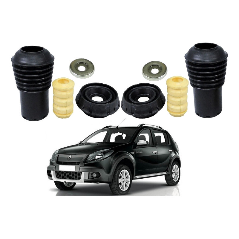 Kit Batente Dianteiro Sandero Stepway 1.6 2007 A 2013 em Oferta na Shopee