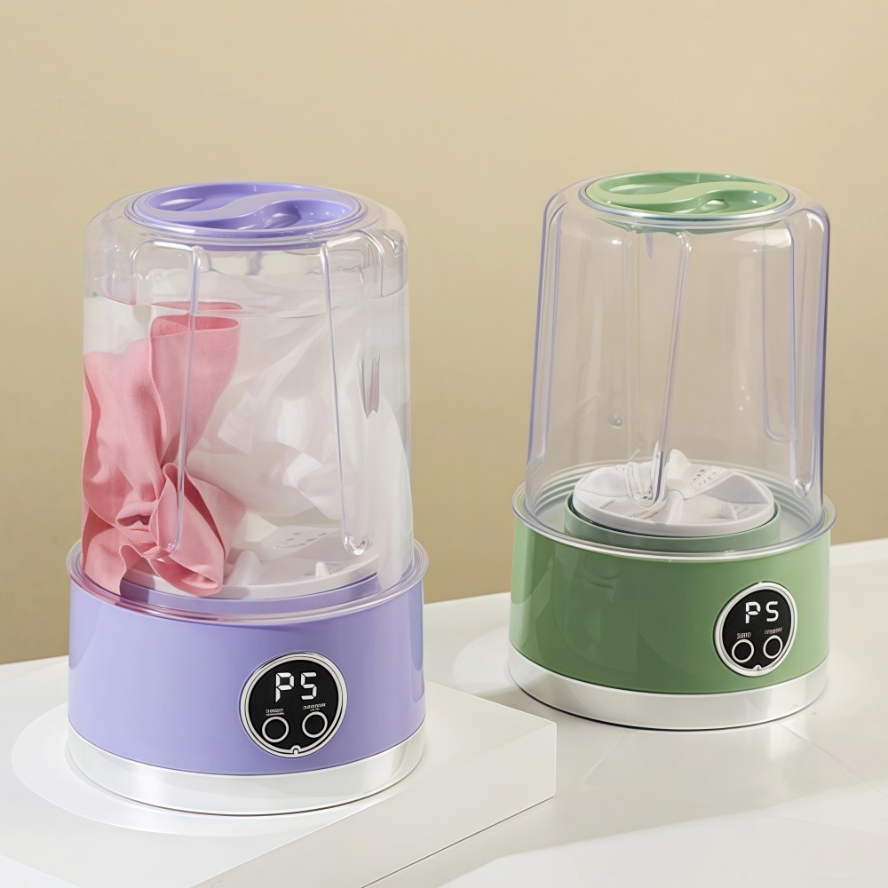 Mini máquina de lavar, portátil, moderna máquina de lavar roupa íntima automática, ECONÔMICA