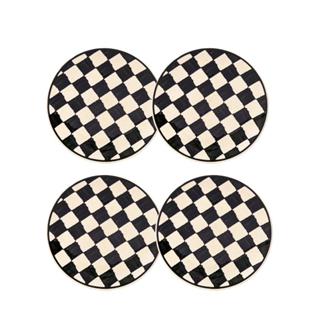 Jogo De 4 Pratos Sobremesa 20 Cm Oxford Unni Damas em Oferta na Shopee