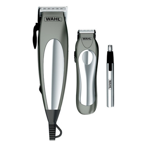 Kit Máquina E Aparador De Pelos Deluxe Groom Pro Cinza Wahl