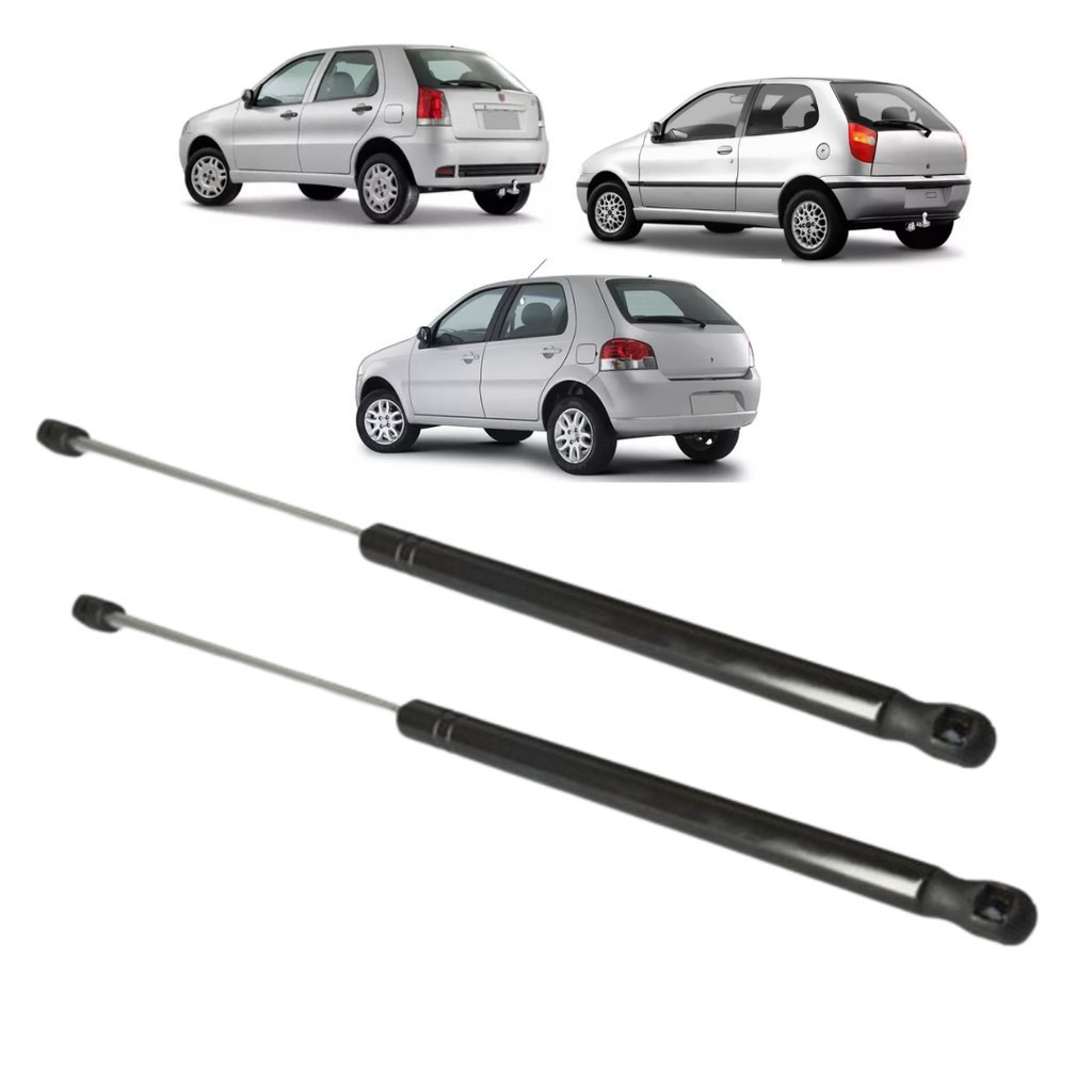 Par Amortecedor de Porta Malas Para Tampa Traseira Fiat Palio Fire 1996 até 2016 em Oferta na Shopee
