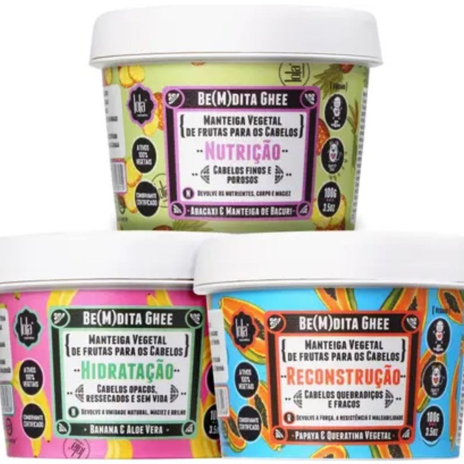 Be(M) Dita Ghee 100g Lola Cosmetics - Escolha Seu Melhor Tratamento HIDRATAÇÃO/NUTRIÇÃO/RECOSNTRUÇÃO em Oferta na Shopee