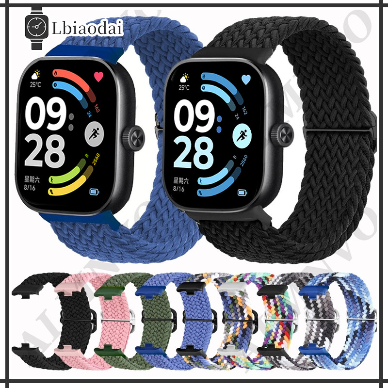 Pulseira de Nylon Para Smartwatch Xiaomi Band 10 9 Pro 8 Pro / Redmi Watch 6 Act