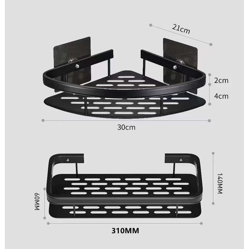 Organizador Prateleira Para Casa Banheiro Suspensa Limpeza em Oferta na Shopee