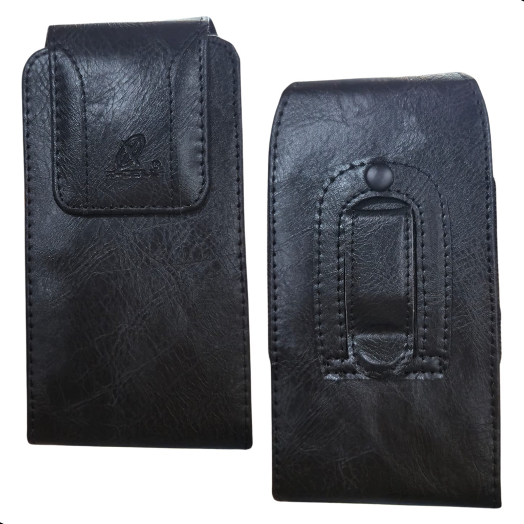 Capa Capinha Celular de Cintura Cinto Clip Vertical em Couro Sintético Tela 6.2 em Oferta na Shopee