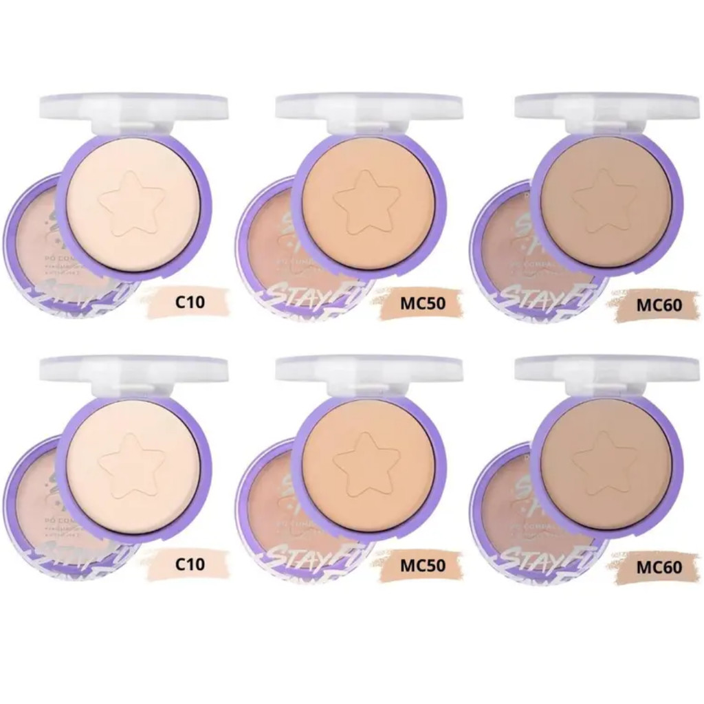 Pó Compacto Stay Fix Ruby Rose em Oferta na Shopee
