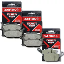 Kit Pastilhas de Freio Xj6 2013-2018 Diafrag