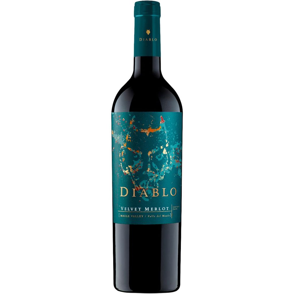 Vinho Chileno Tinto Seco Diablo Dark Velvet Merlot 750ml
