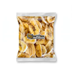 Banana Chips Liofilizada Crocante Snack Doce e Natural