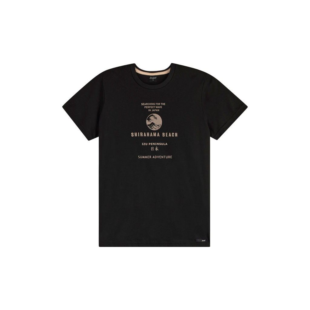 Camiseta Juvenil Menino Summer Adventure Beats Preto