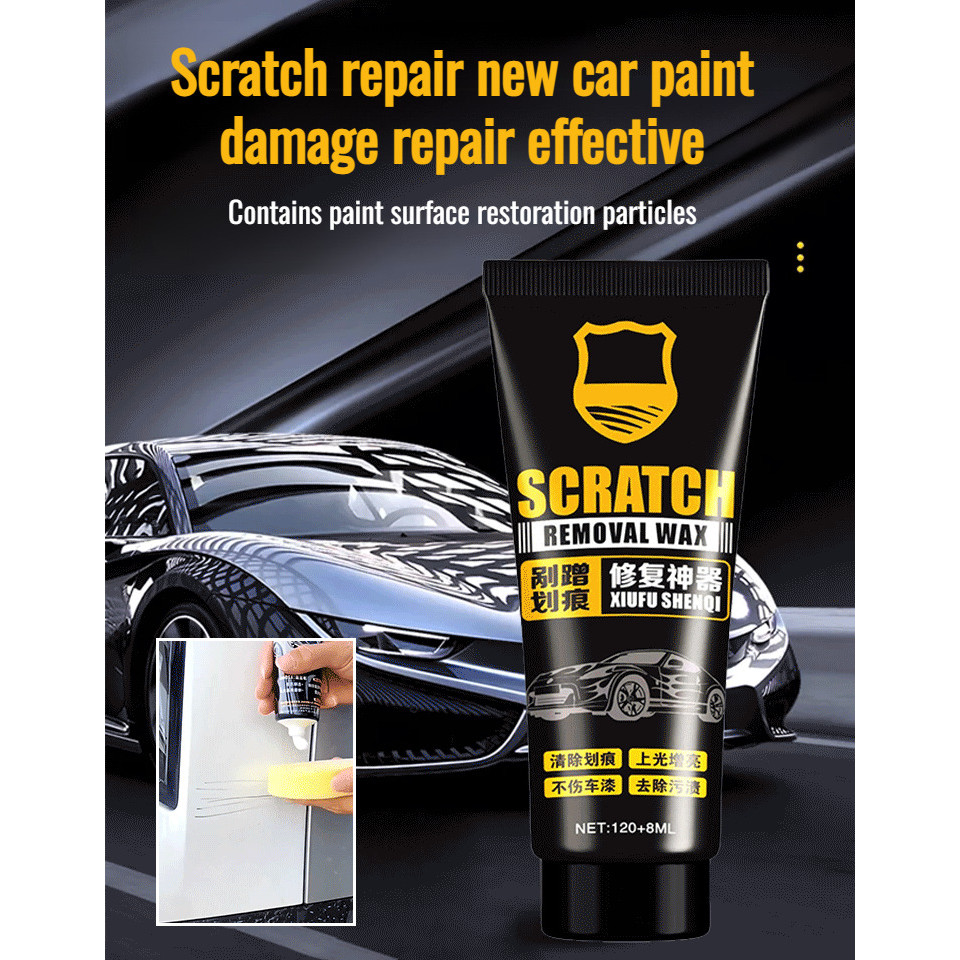 【Restauração Rápida】JN-Auto Scratch Repair Wax Cera/Restauração/Riscos/Automóveis