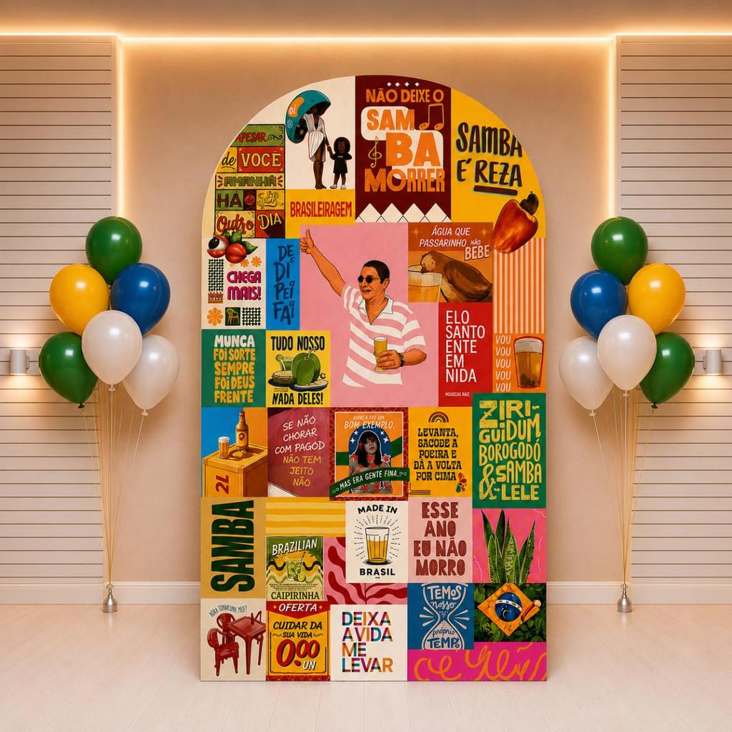 Painel Romano Premium BRASILIDADE MODELO 208