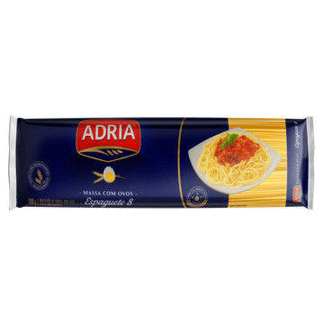 Adria Espaguete Macarrão com Ovos