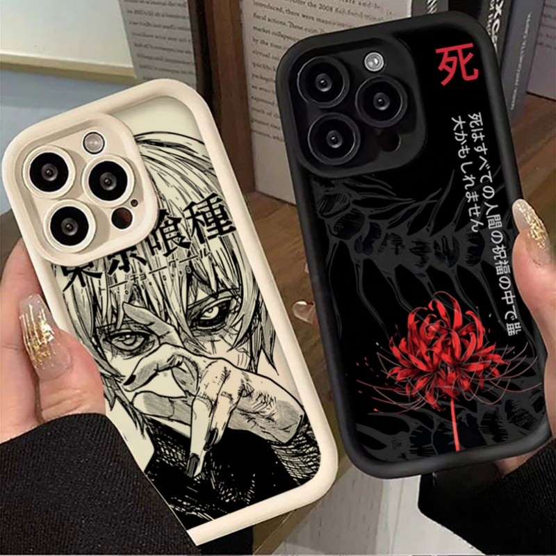 Anime Kaneki Ken Capa De Telefone Para Samsung Galaxy A17 A07 A14 A25 A54 A56 A36 A26 A24 A14 A15 A12 A16 A34 A55 A54 A3