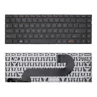 Teclado para Notebook Positivo Motion C4500C ABNT2 - Botão Netflix