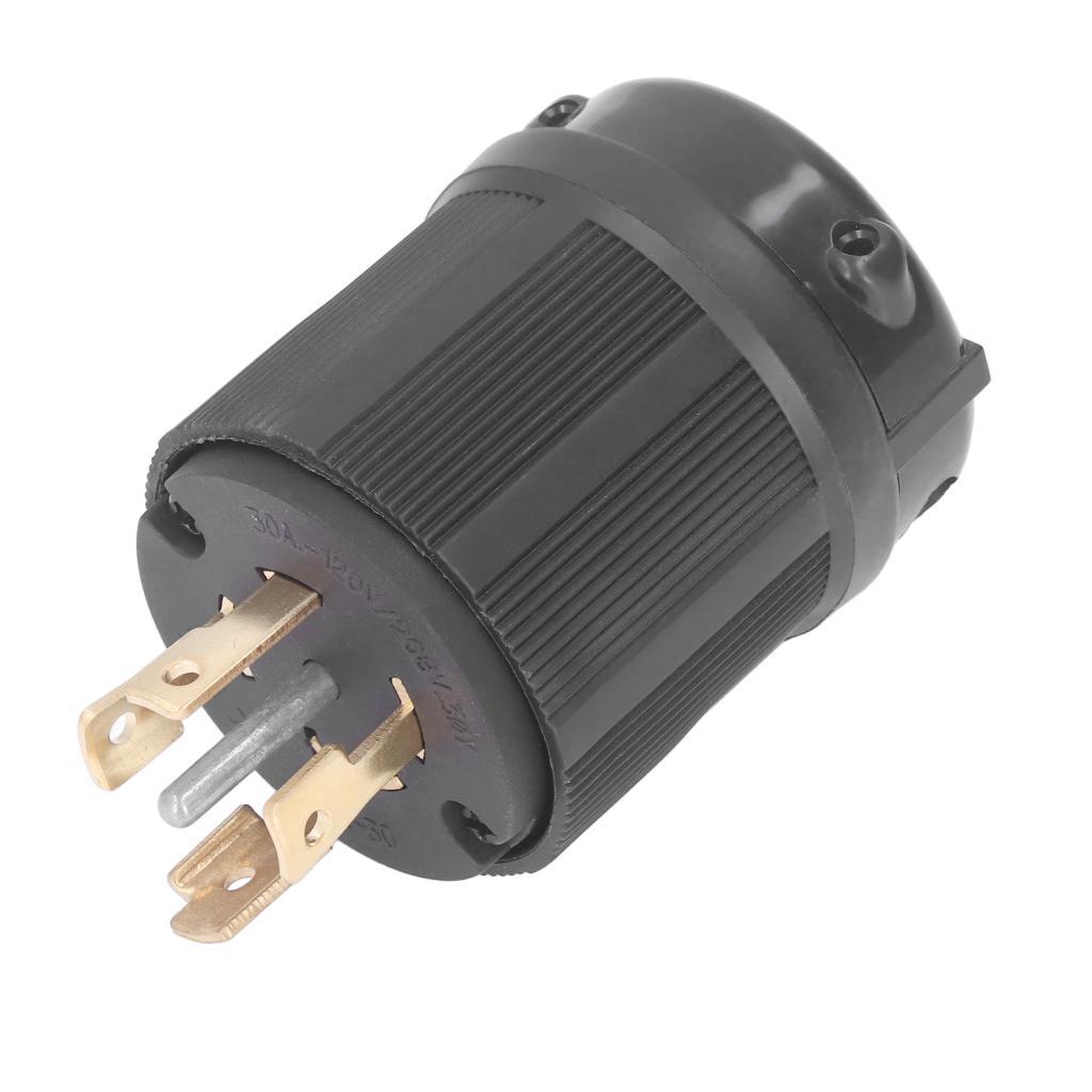 Bestopt-BR Plugue de travamento padrão dos EUA Adaptador de 5 furos NEMA L21-30 30A 120 208V para eletrodomésticos