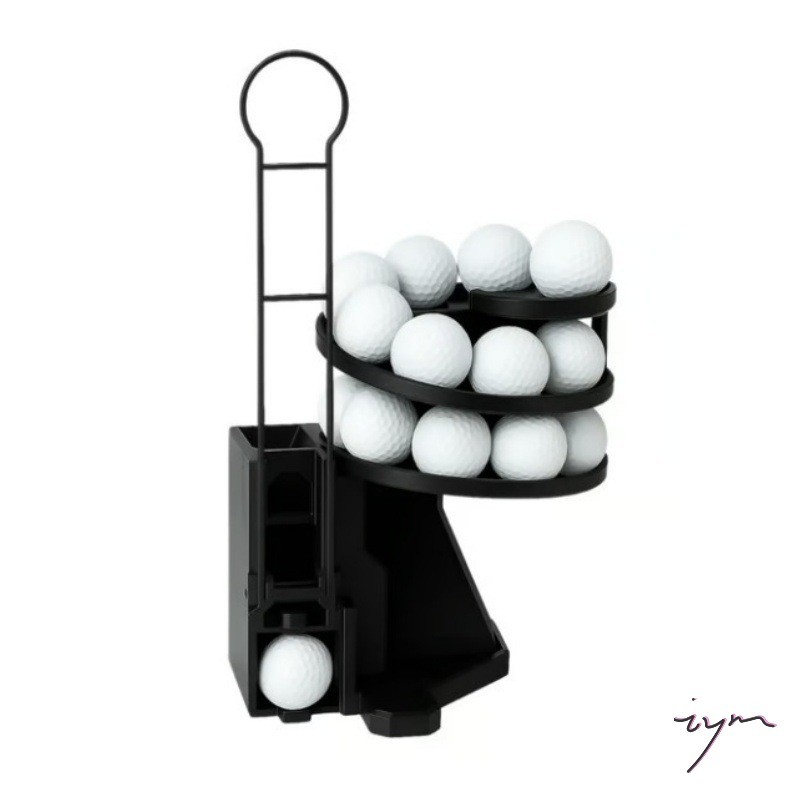 Lançador De Bola De Golfe-Portátil Contém 25 Bolas Para Amantes