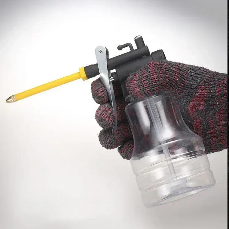 Novo 250ml Óleo Transparente Pode Lubrificador De Lubrificação Máquina De Plástico Bomba De Alta Pressão Pistola De Grax