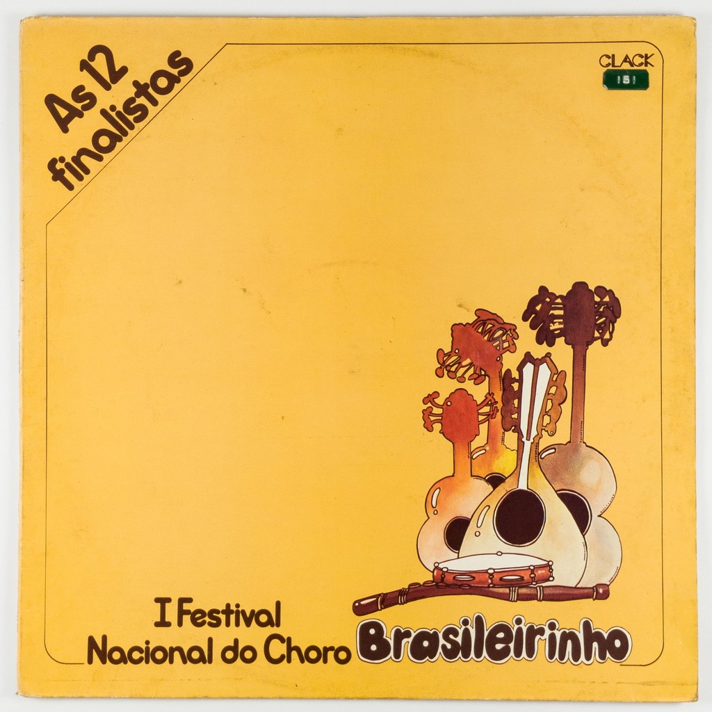 Disco Vinil LP Festival Nacional Choro Brasileirinho D1676