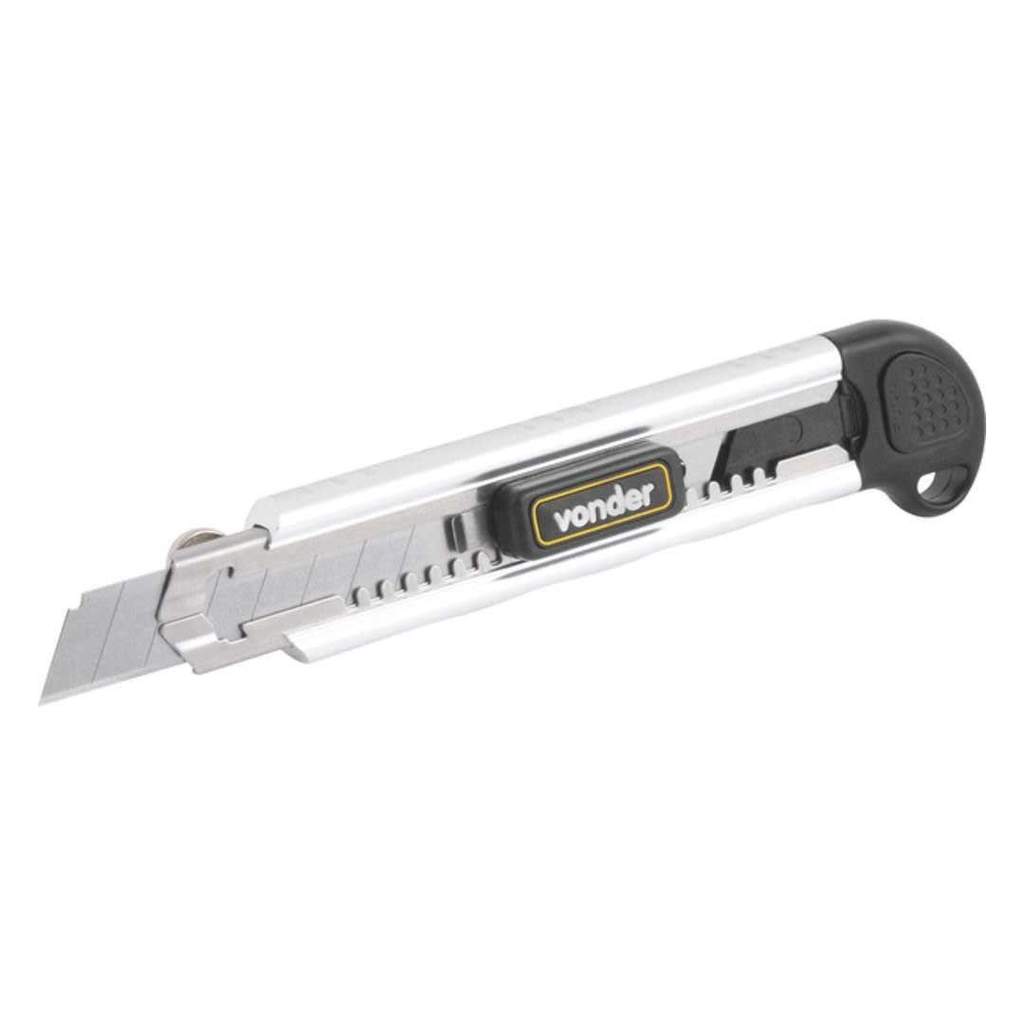 Estilete Corpo Em Aluminio 18MM ES918 - 35 99 018 008 - VONDER