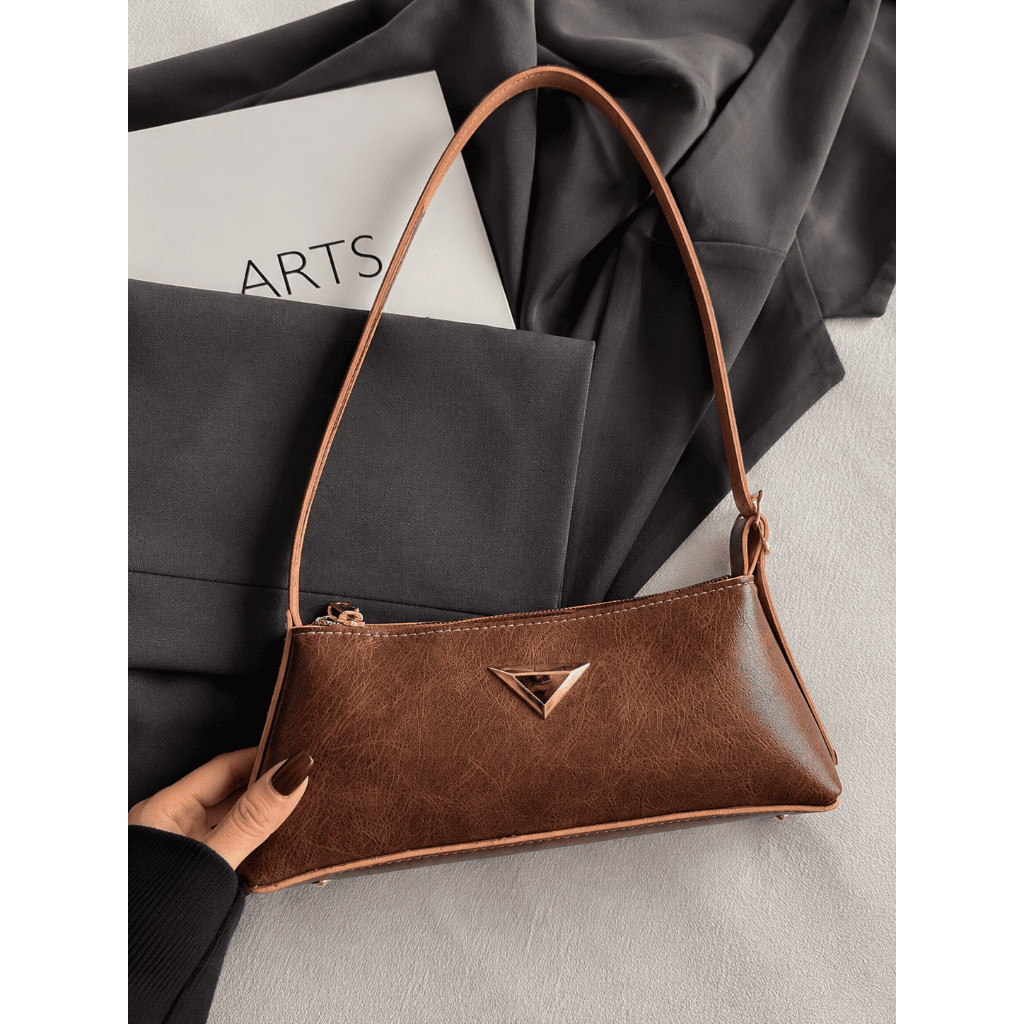 Bolsa Baguete Miranda Feminina Alça Regulável com Fivela