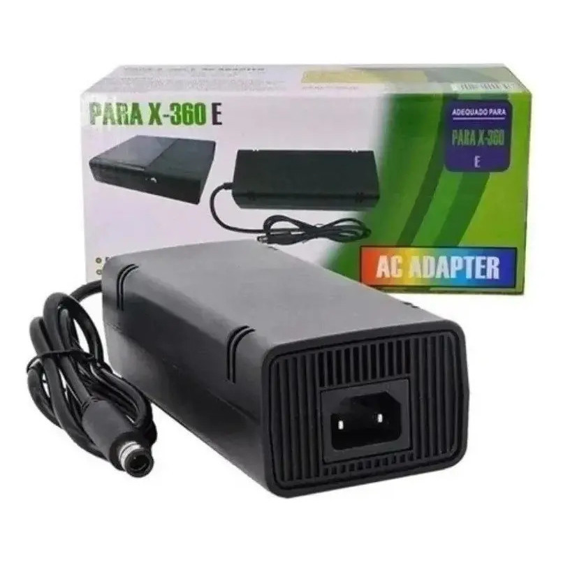 Fonte Compatível Xbox 360 Super Slim Bivolt 1 Pino 110/220v Voltagem De Entrada 110v/220v (bivolt)