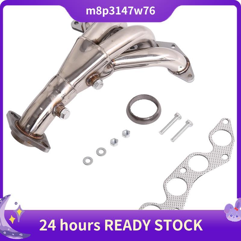 Coletor De Escape De Cabeçote De Corrida Inoxidável Com Junta Para EX 2001-2005 1.7L SOHC D17AXQ