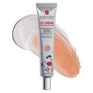 Erborian CC Cream Corretor de Cor FPS 25, Maquiagem Híbrida Coreana para Uniformização do Tom, Hidrata, Leve, Disfarça I
