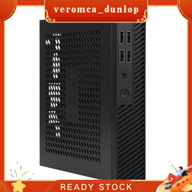 DX01 Fino Mini ITX Desktop Computador Chassi Peças De Reposição Acessórios Meia Altura Do Portátil Caso