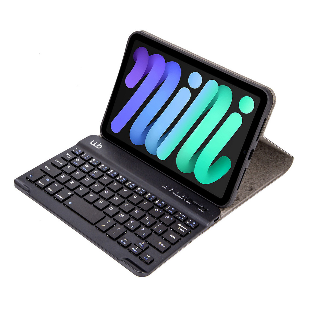 Capa c/ Teclado p/ iPad Mini 6 8.3" polegadas WB com duração de até 40hrs de bat