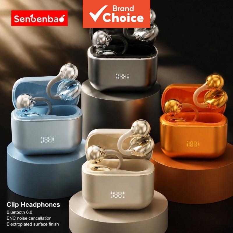Fones De Ouvido Senbenbao Freeclip 2 TWS Sem Fio Bluetooth ENC Com Cancelamento De Ruído Microfone Esportivos Para Jogos
