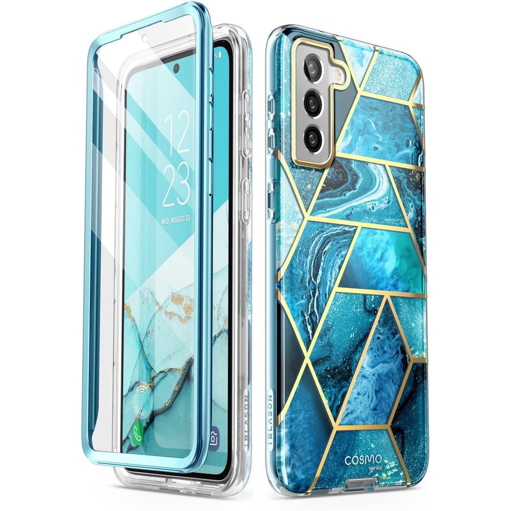 Capa i-Blason para Samsung Galaxy S22 Plus com Protetor de Tela Integrado, Resis
