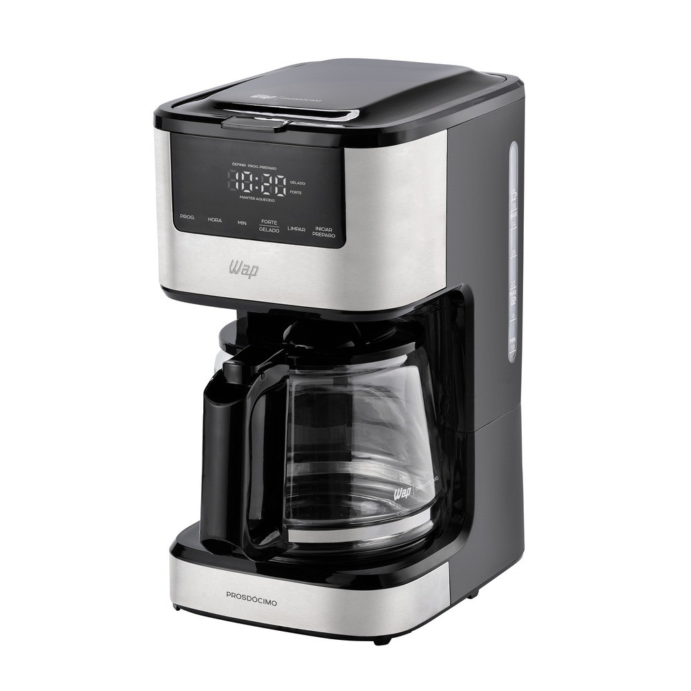 Cafeteira elétrica digital 900W timer programável 24H Prosdócimo WCD1500 Wap