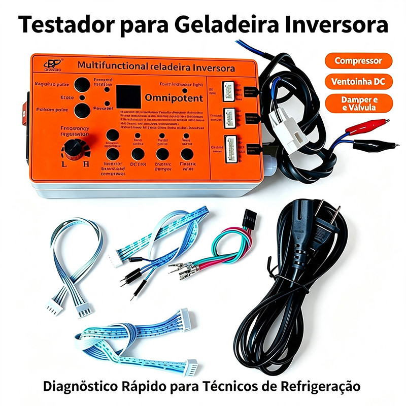 Kit Testador E Detector De Geladeira Para Manutenção Geral