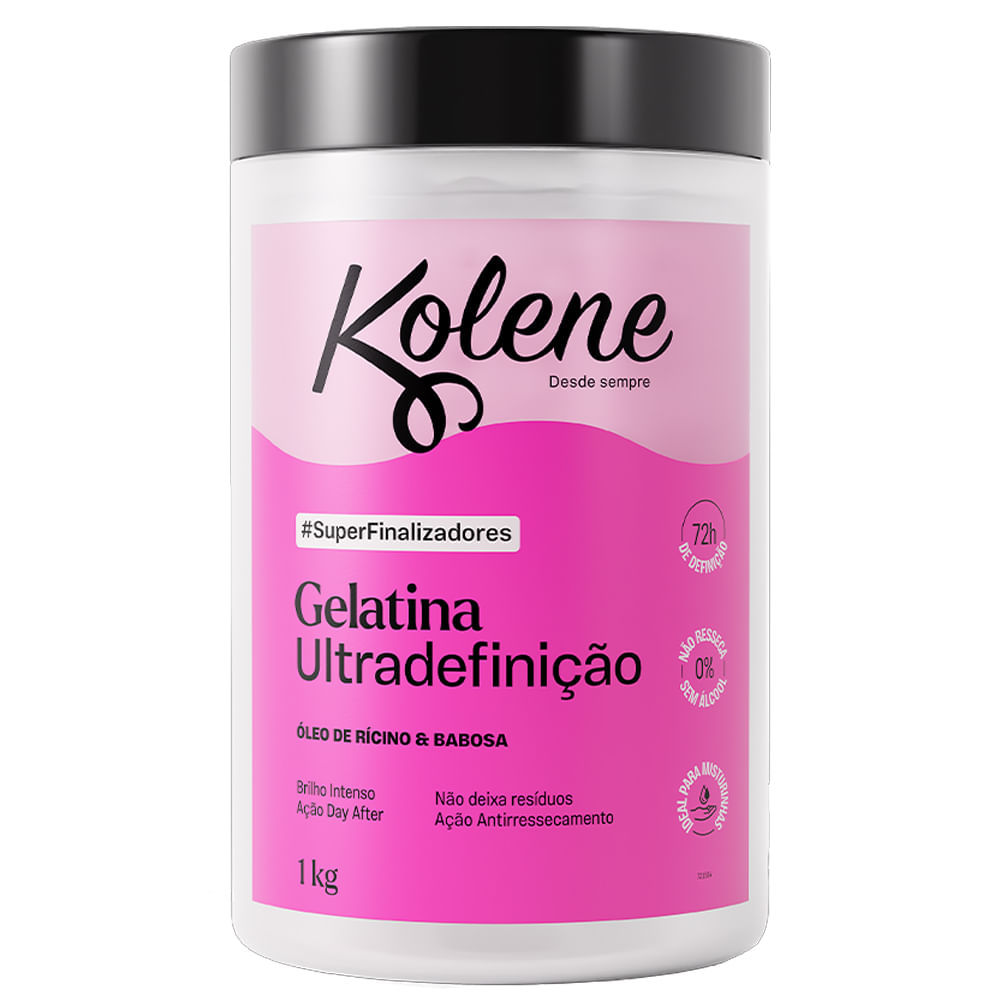 Gelatina Ultradefinição Kolene SuperFinalizadores 1kg