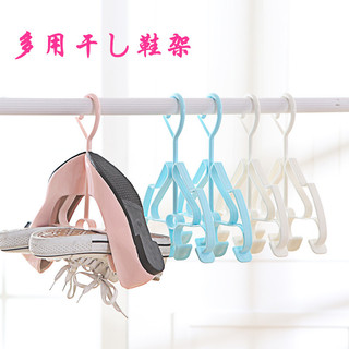 Produtos extraordinários Rack de secagem de sapatos à prova de vento Multifuncional Pendurado Cabide de sapatos Rack de 