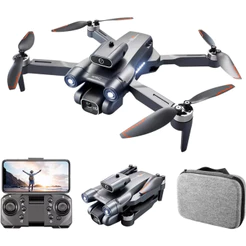 Drone S1S Profissional Brushless com Câmera Dobrável 2 Bateria-EMLL