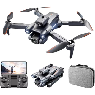 Drone S1S Profissional Brushless com Câmera Dobrável 2 Bateria-EMLL