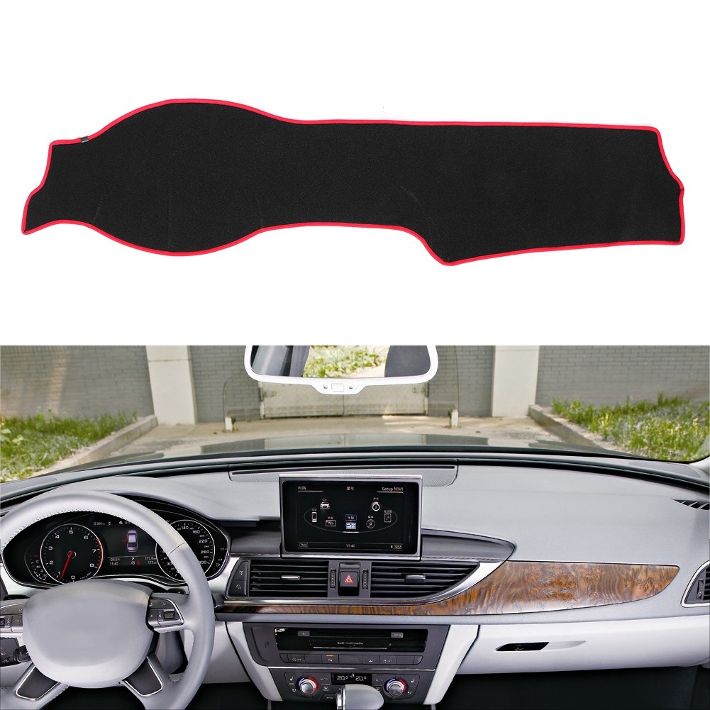 Toolgoing-BR painel do carro evitar luz almofada capa instrumento plataforma esteira apto para a6l 2011