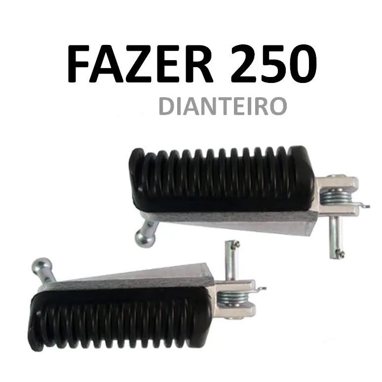 Pedaleira Dianteira Yamaha Fazer 250 MMB Mt07 Fz6 Xj6 Modelo Original AWA — imagem 2 de 2