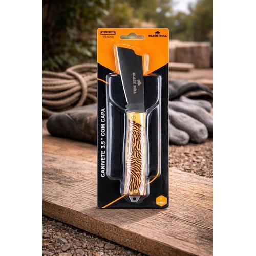 Canivete Multifuncional 35 Polegadas Resistente Compacto Com Capa Protetora Alta Durabilidade Pratico Aventura