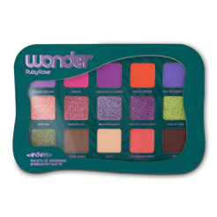 Paleta De Sombras Eden Wonder Ruby Rose Pigmentada